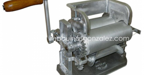  Maquina tortilladora GONZALEZ. Máquina para hacer tortillas de  manera manual a base de elote. Máquina de aluminio de 5.5 pulgadas. Máquina  automática de corte. Fabricada en México : Hogar y Cocina